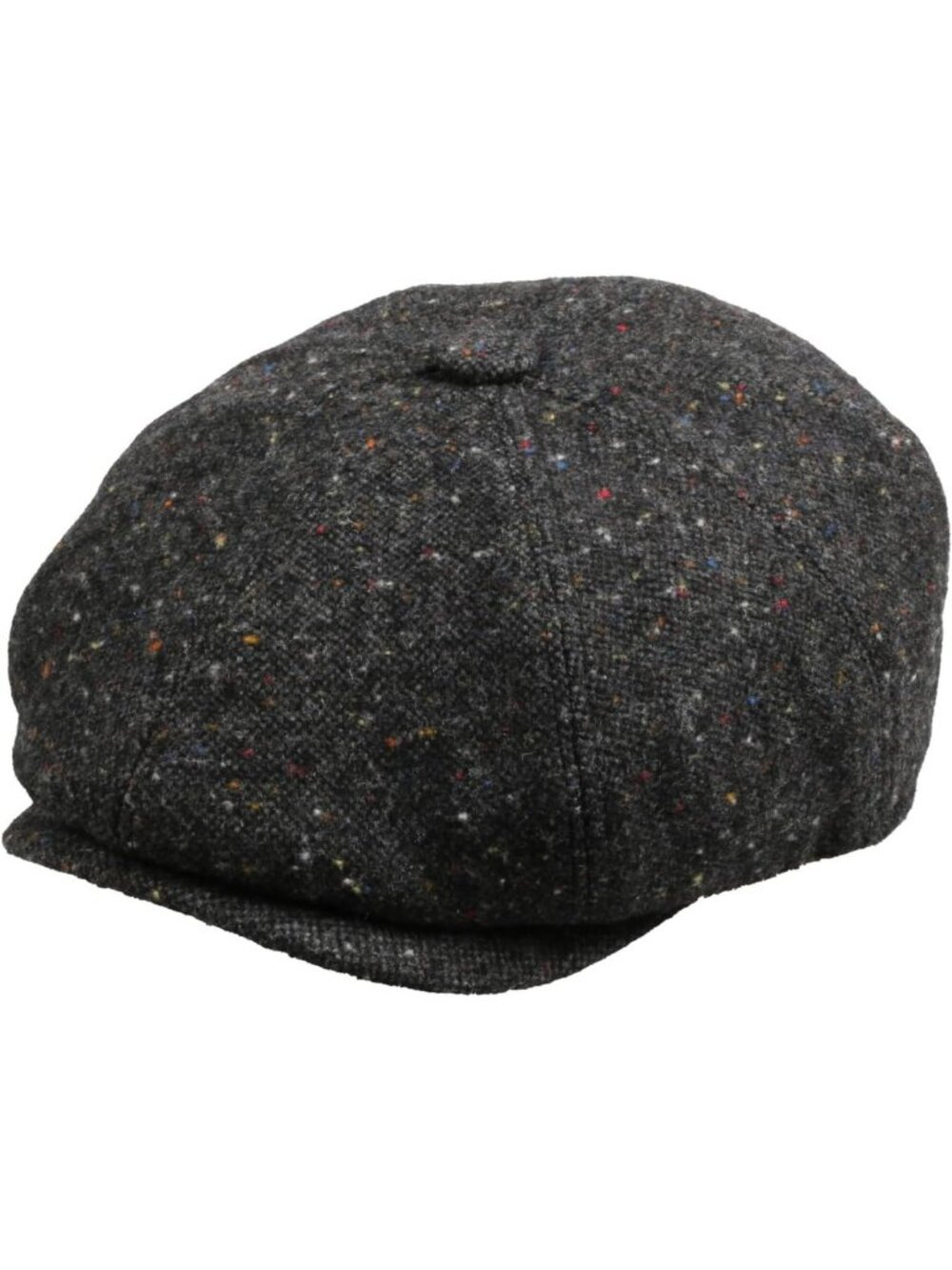 Classic Wool Blend Newsboy Cap - Stylish Tweed & Herringbone Baker Boy Hat